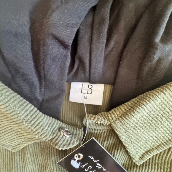 Little Bipsy Hooded Corduroy Jacket - Size M - Picture 3 of 7
